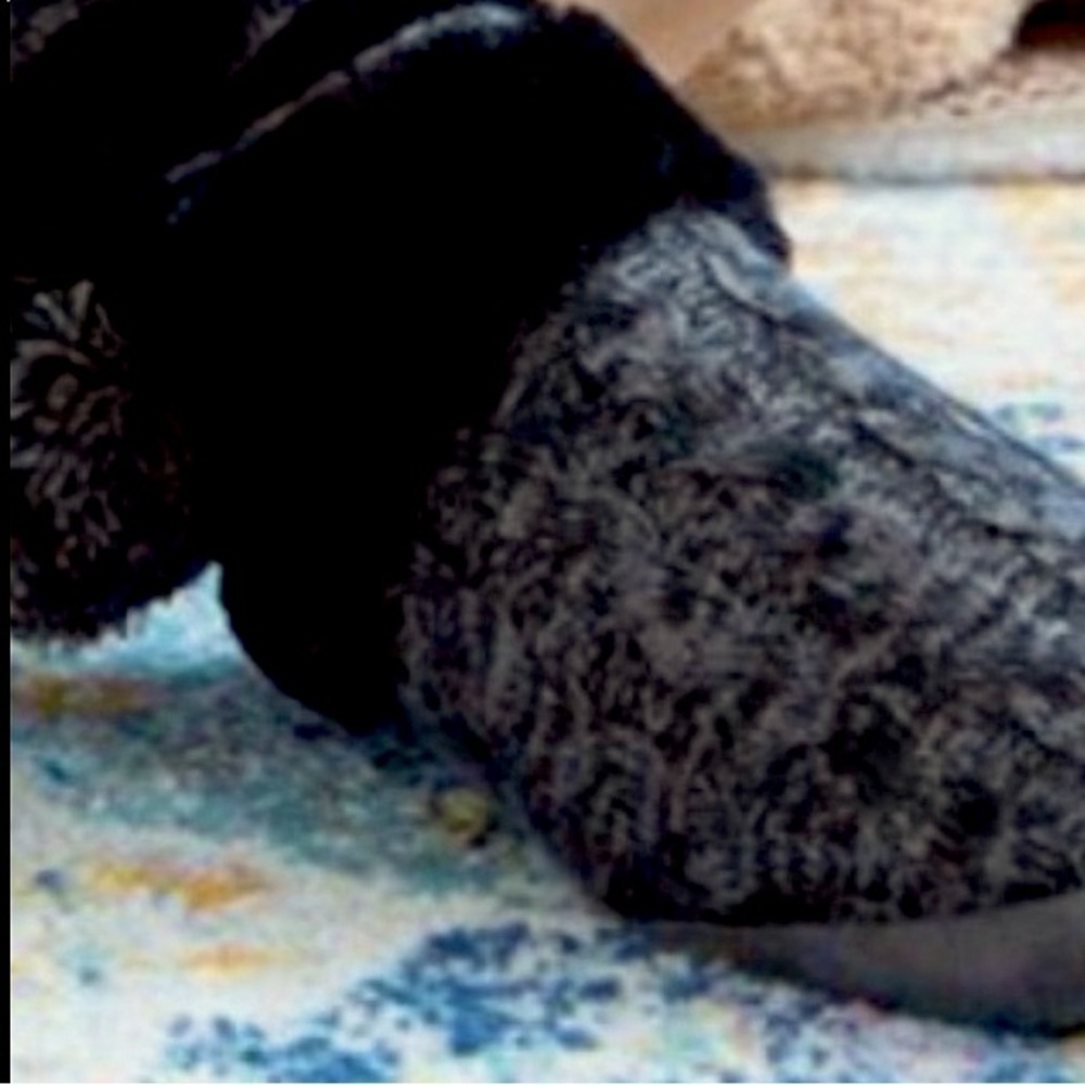 #249 Cozy Winter Ready Knitted Sherpa Lined Slippers - Picture 15 of 17